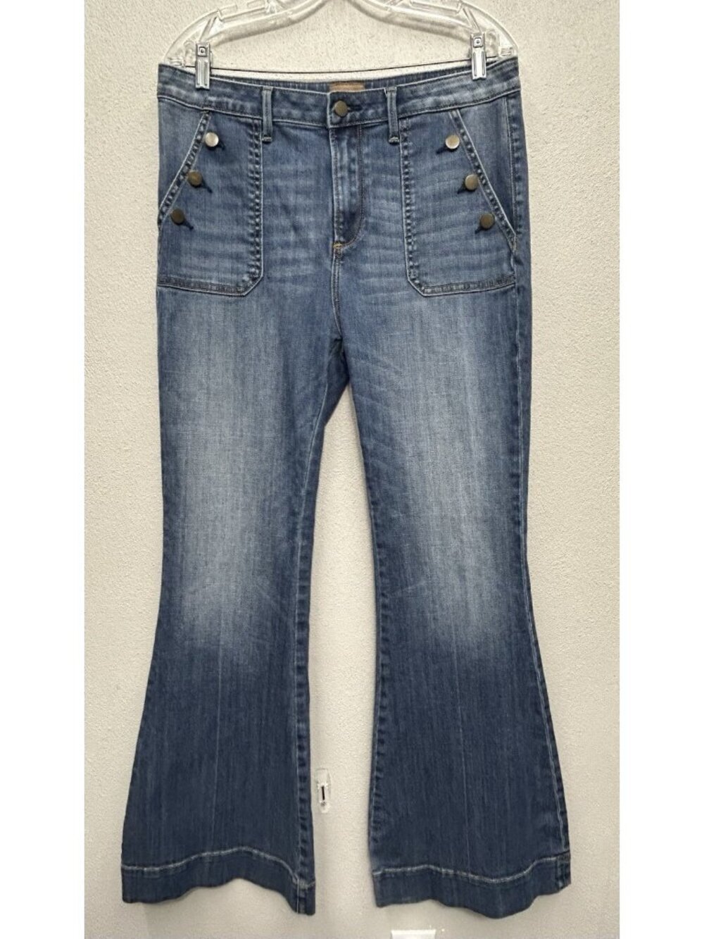 Driftwood Farrah Jeans Women’s Size 32 Flared (34x32) Wide Leg Western Cowgirl